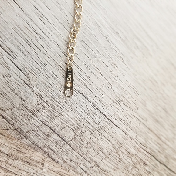 Layered 14K Gold Necklace Dainty Thin Chain - Picture 5 of 5